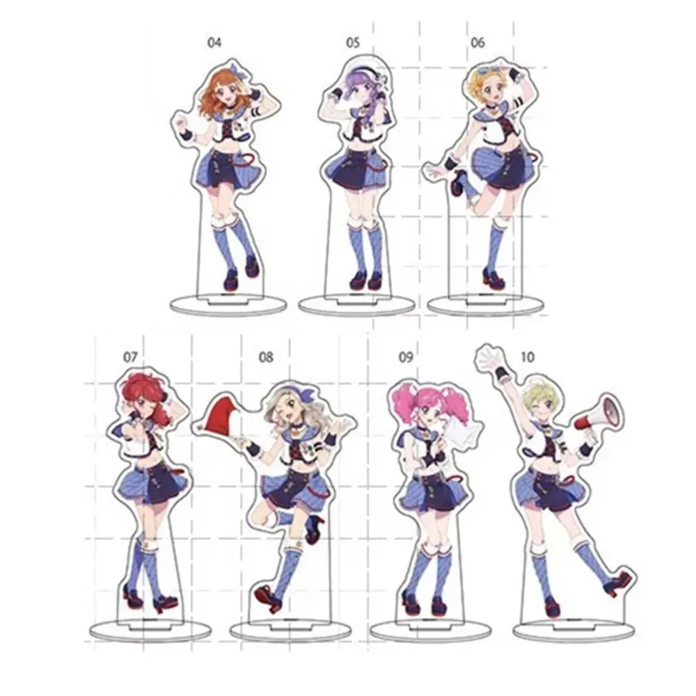 

Anime Mizuki Ichigo Akayi Ran Sumire Kaede Game Acrylic Stand Doll Figure Model Plate Cosplay Toy For Gift