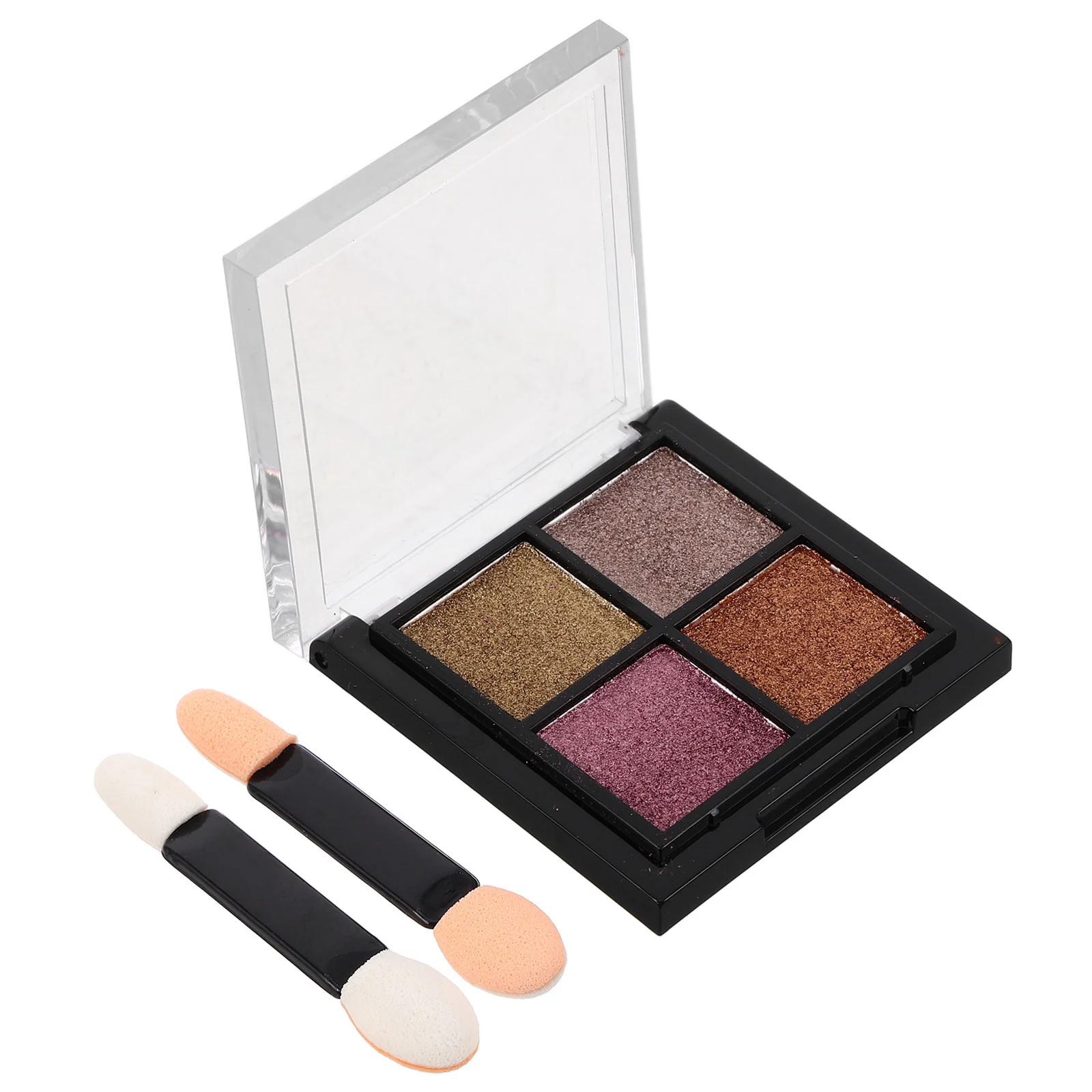 ネイルグリッタースパンコールミラーパウダー 4 色キラキラ反射ネイルアートフレークパレット長持ちマニキュアデコレーション