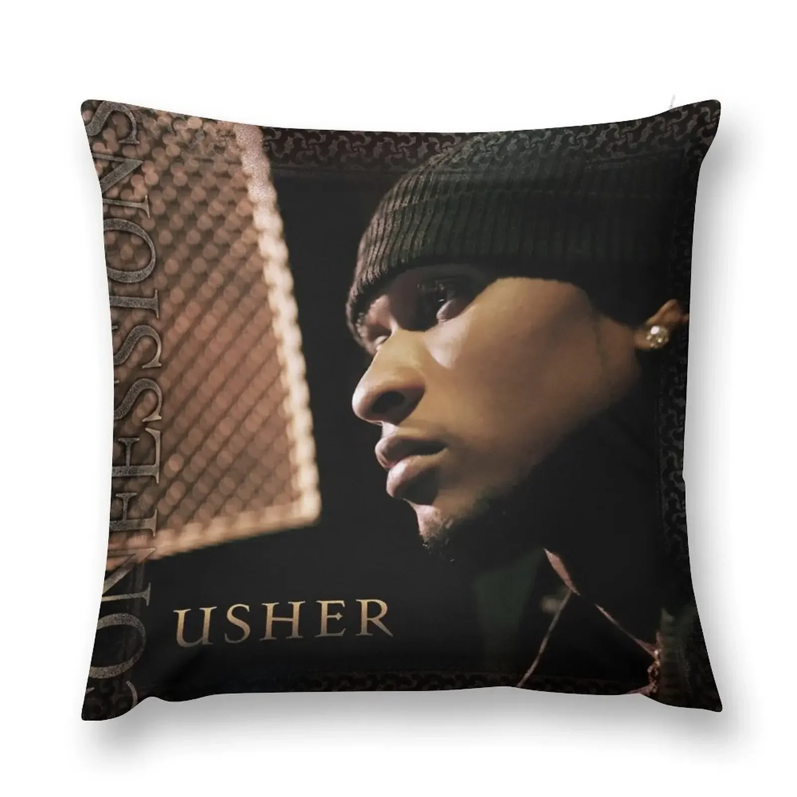 Confessions Usher Throw Pillow home decor items luxury decor Cushions Home Decor pillow