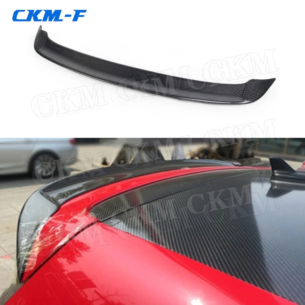 

Carbon Fiber / FRP Rear Roof Spoiler Lip Wings for VW Golf 6 MK6 VI GTI R20 2010-2013 R Style Not standard