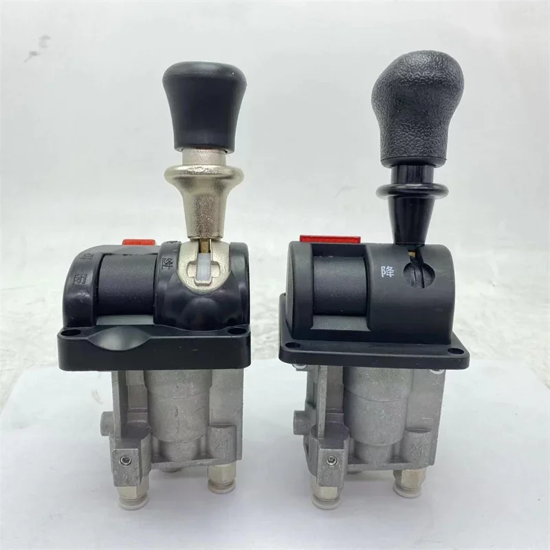 3 Holes Lift Heavy Truck Accessories Hydraulic Control Vae Residue Dump Slow Lowering Manual Switch