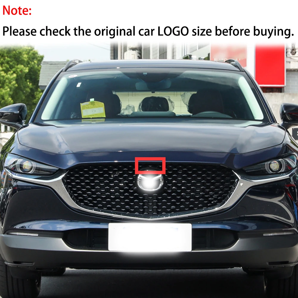 ZJCGO AHD 1080P LOGO Car Parking Front View Camera Waterproof for Mazda CX-30 CX 30 CX30 DM 2019 2020 2021 2022 2023