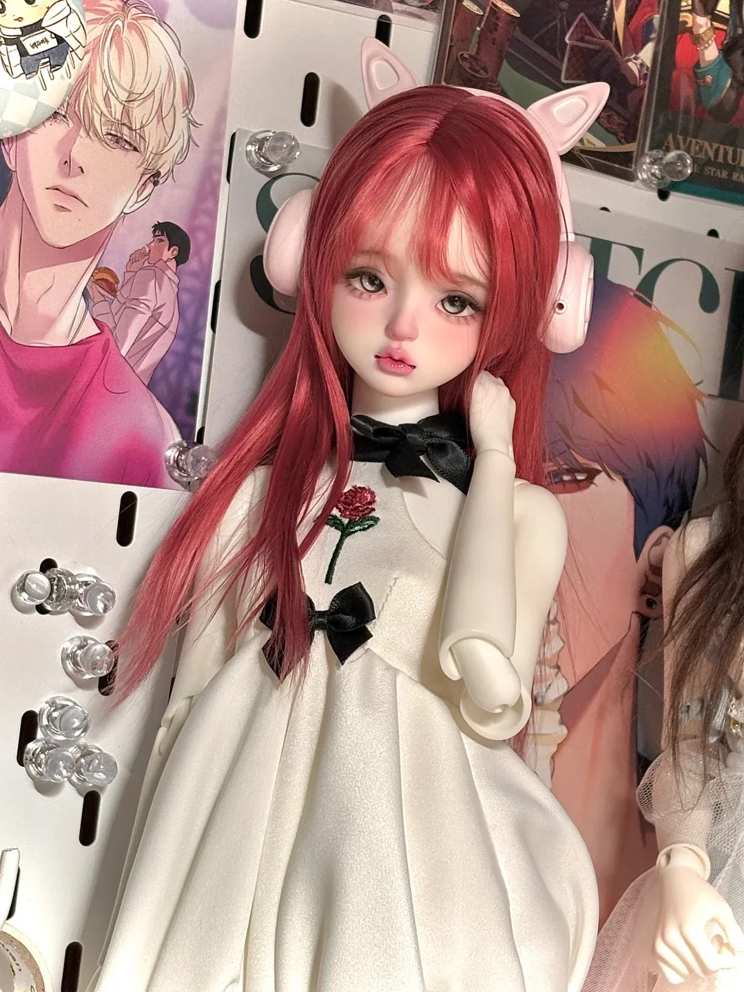 새로운 SD BJD 인형 1/4 아이코 러블리 걸 세트 메이크업 고품질 관절 가동 인형 새 장난감