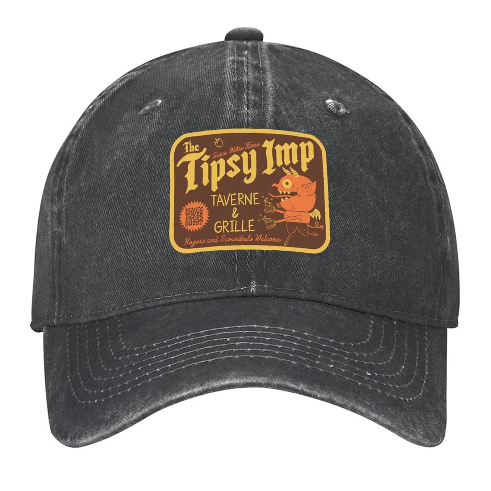 

The Tipsy Imp Taverne & Grille Baseball Cap men's big size hat Military Tactical Cap cute designer cap Women's Hats Men's