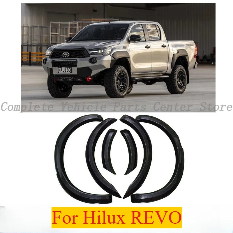 

High Quality For Hilux REVO Fender Flares PP Injection ABS Car Stickers Anti Scratch