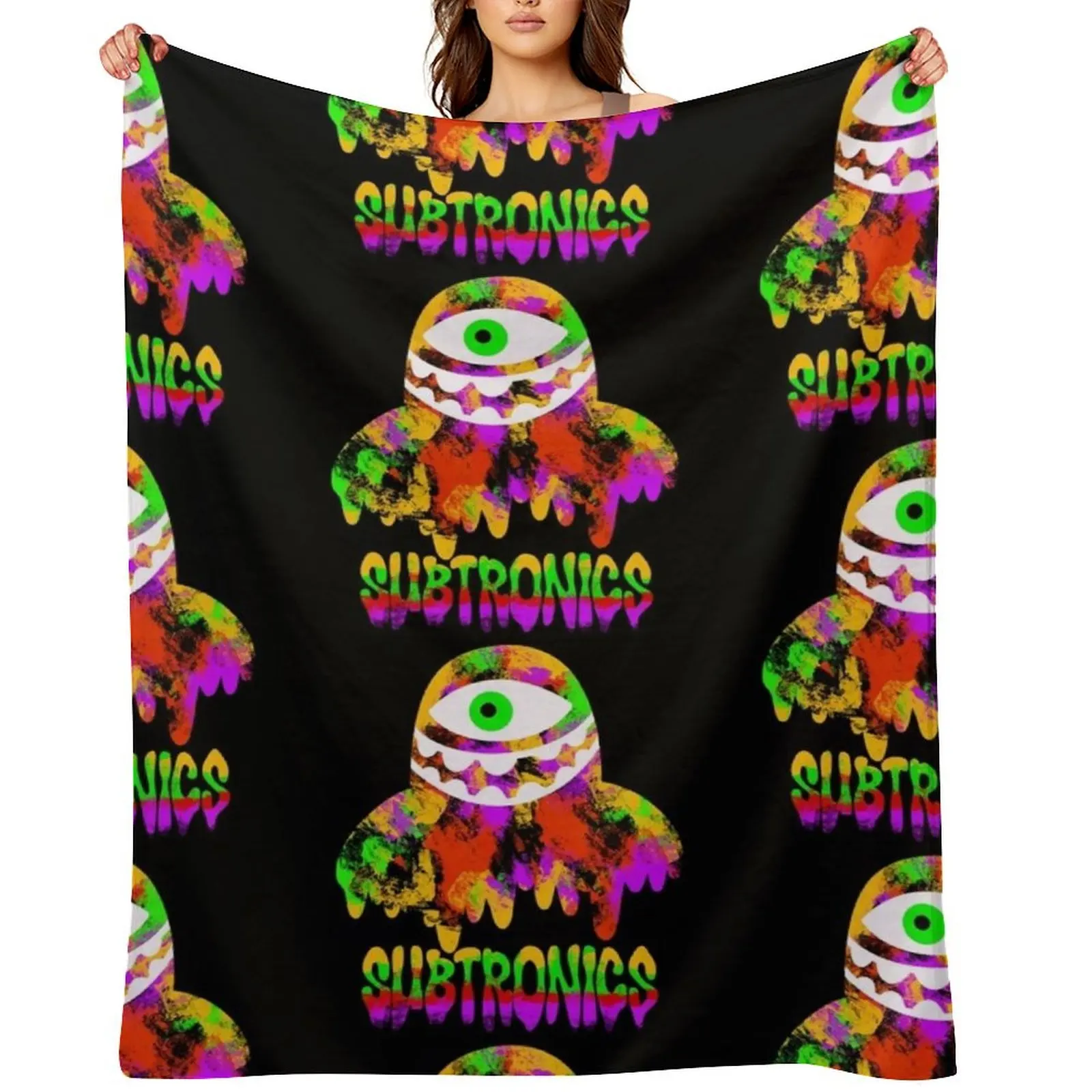 

Cyclops - Subtronics Throw Blanket Beautifuls Large Thin Soft Blankets