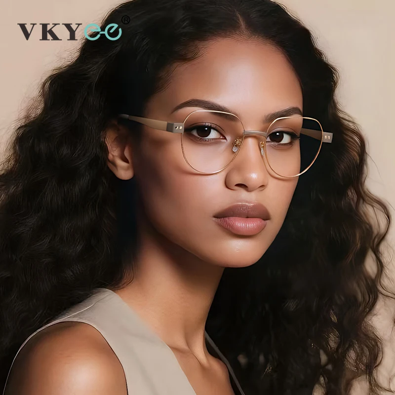 

VICKY модные новые классические геометрические круглые оправы дизайн анти-синий свет очки для чтения могут быть настроены по рецепту PFD3174