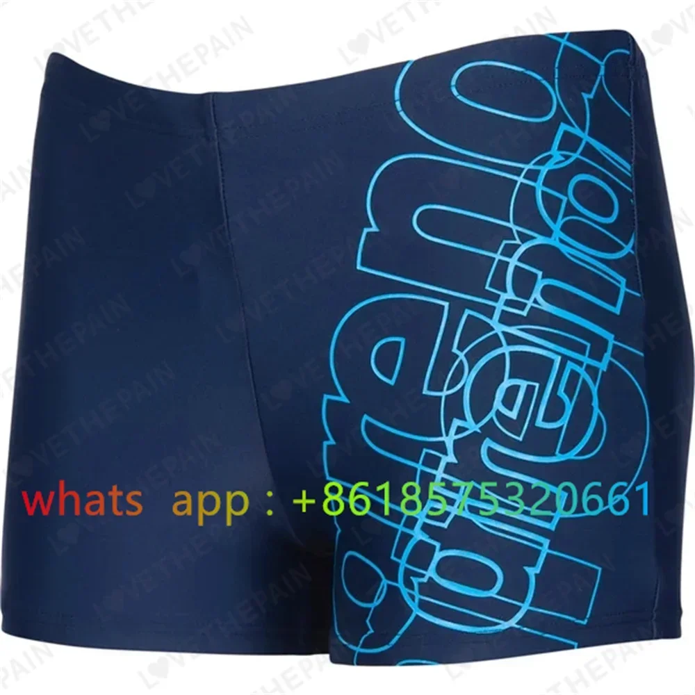 2023 Men Swimwear Jammer Surf Shorts Breathable Swimming Training Sports Trunks New Summer Quick Dry Diving Surfing Beach Tights image 2