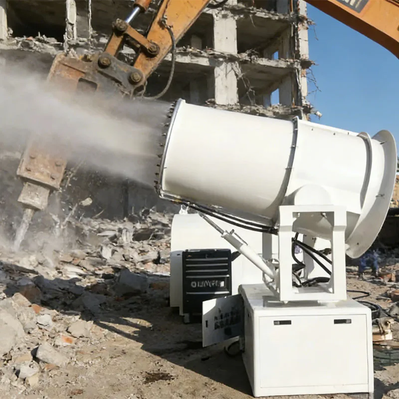 Customized Water Mist Fog Cannon For Urban Pollution