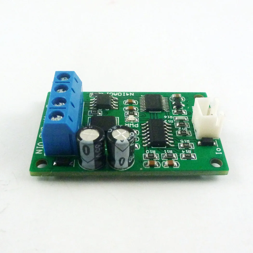 4-20MA 0-20 4x N4IOA01 Analog Converter MAPWM to Current Signal Generator 12V 24V RS485 Modbus RTU DAC Module for Industrial Con