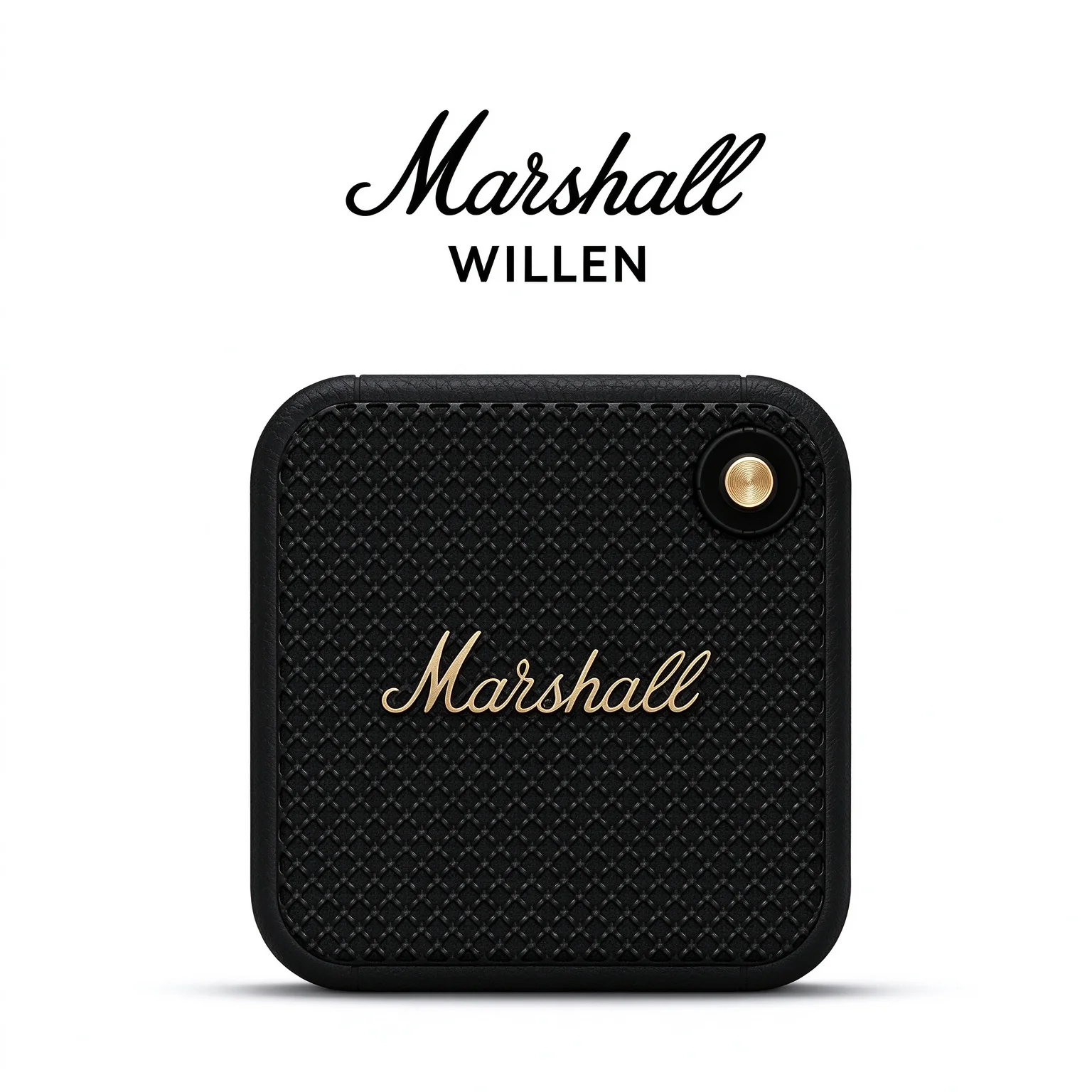 Marshall Willen Pocket Size Wireless Speaker, 15 Hours Playback, Waterproof Dustproof, Portable Speaker for Beach Hiking Daily