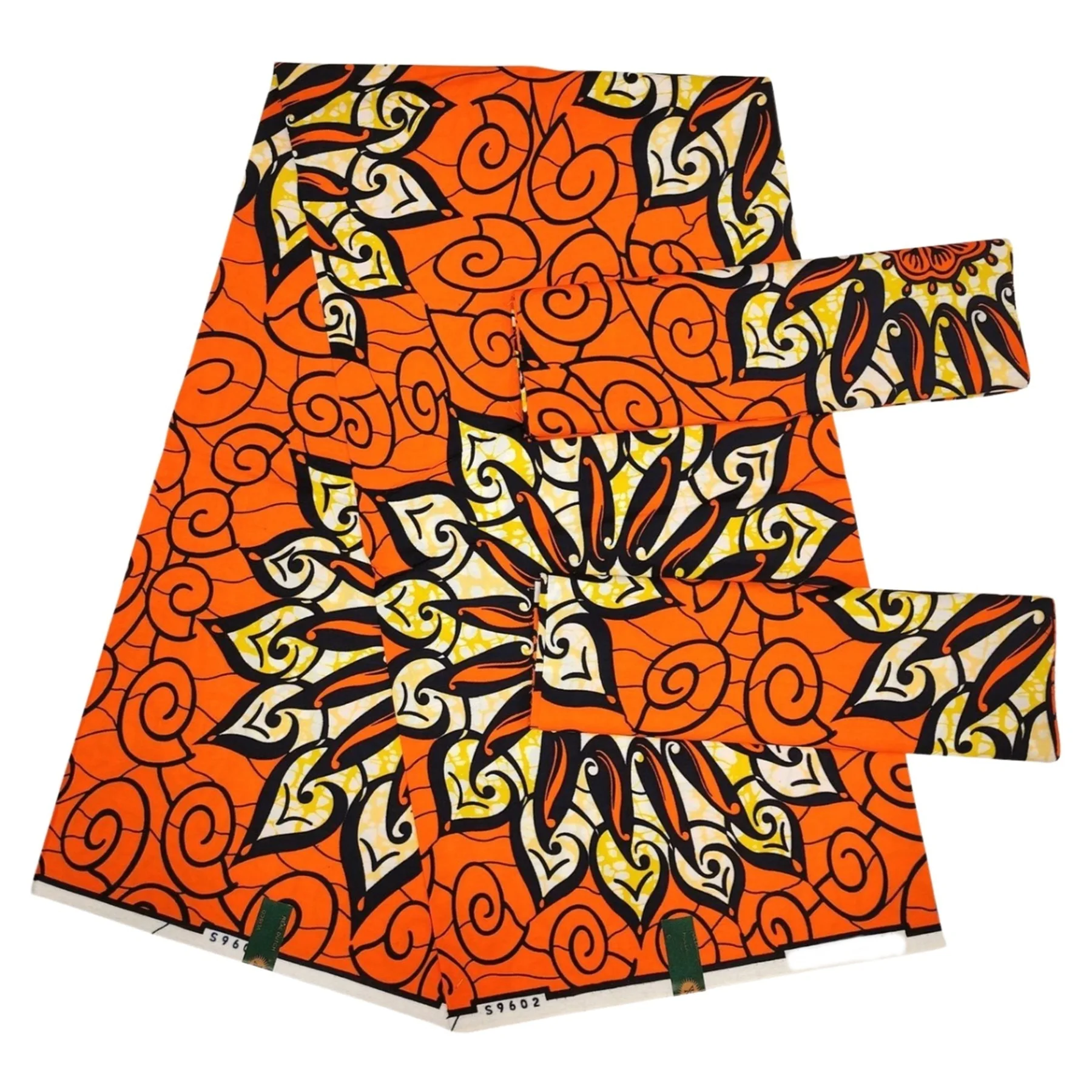 100% Cotton Soft Guaranteed Veritable Original African Real Wax Prints Fabric Nigeria Women Ankara Wax For Dress Dress Pagne