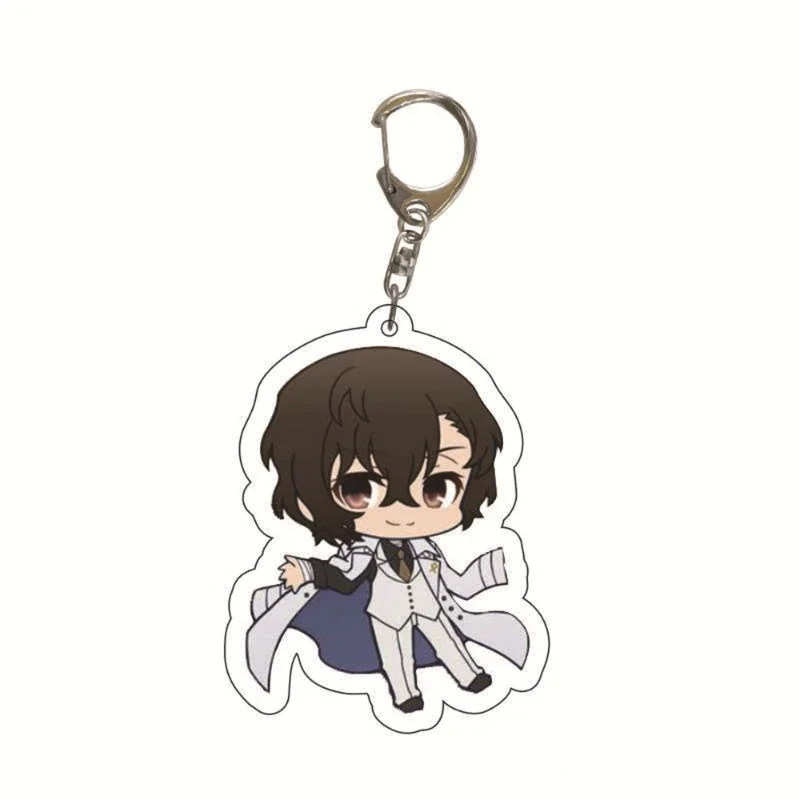 Nakano Chuuya Daizai Ji Nakajima Atsushi Akutagawa Ryuunosuke Popular Game Peripheral Acrylic Keychain Cute Backpack Pendant