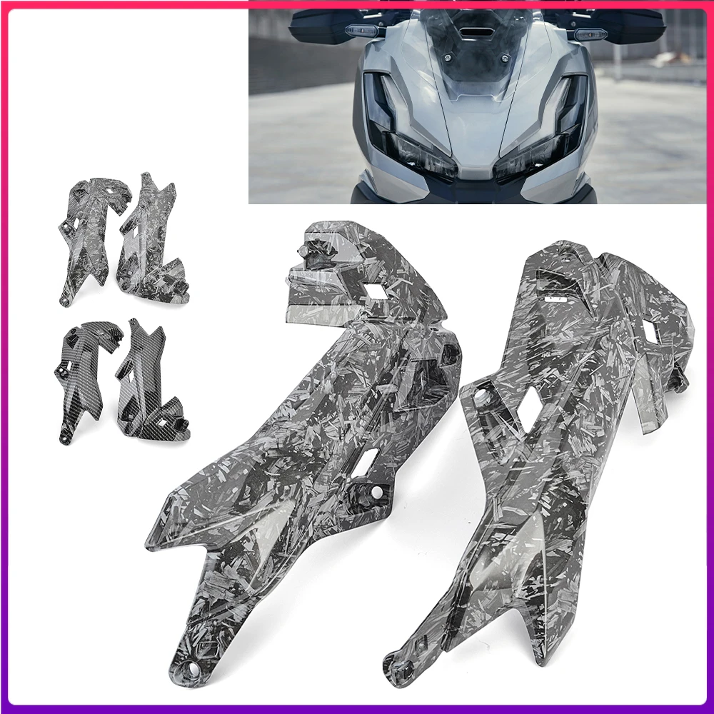 

Fits For HONDA ADV350 2022 2023 2024 ADV-350 Motorcycle Front Headlight Headlamp outside Left Right Cover