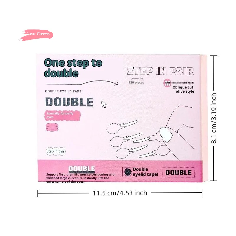 120 個の目に見えない二重まぶたステッカー防水ナチュラル長持ちツール付き透明まぶたストリップアイメイク用