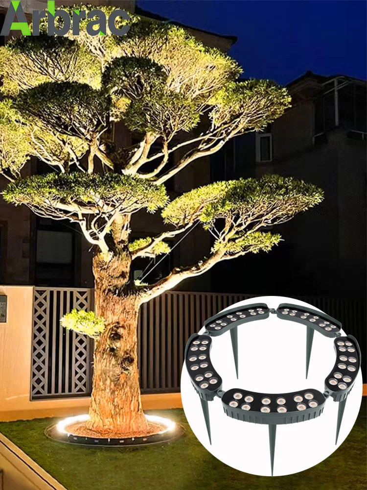 Tuin gazonlicht Beeldje licht IP65 Warm licht RGB-licht Buitenlamp 220V Tuindecoratielamp Waterdicht licht - afbeelding 2