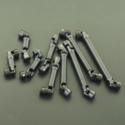 1/10 RC Crawler Car Axial SCX10 D90 D110 Wraith RR10 TRX4 CC01  Universal Joint Internal Spline Hardened Steel Drive Shaft