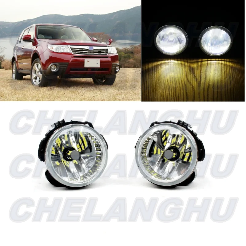 

LED Fog Light For Subaru Forester 2009 Car-styling Pair Left+Right Front Bumper Fog Lamp 84501SC050 84501SC040