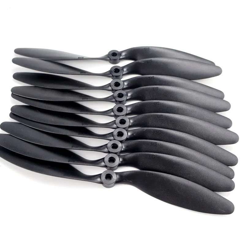 5/10/15 pale 8060 elica Elica in fibra di vetro nylon Elica a doppia lama per aereo RC Quadcopter 8x6 Parti di aerei RC