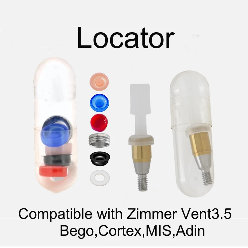 

Locator abutment For Adin MIS ABT Cortex AB Overdenture Attachment Kit Implant accessories