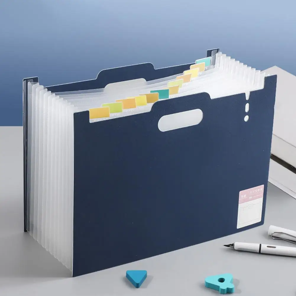 File Organizer Portable Expandable Wear-resistant Test Paper Important Document File Folder File Folder File Organization