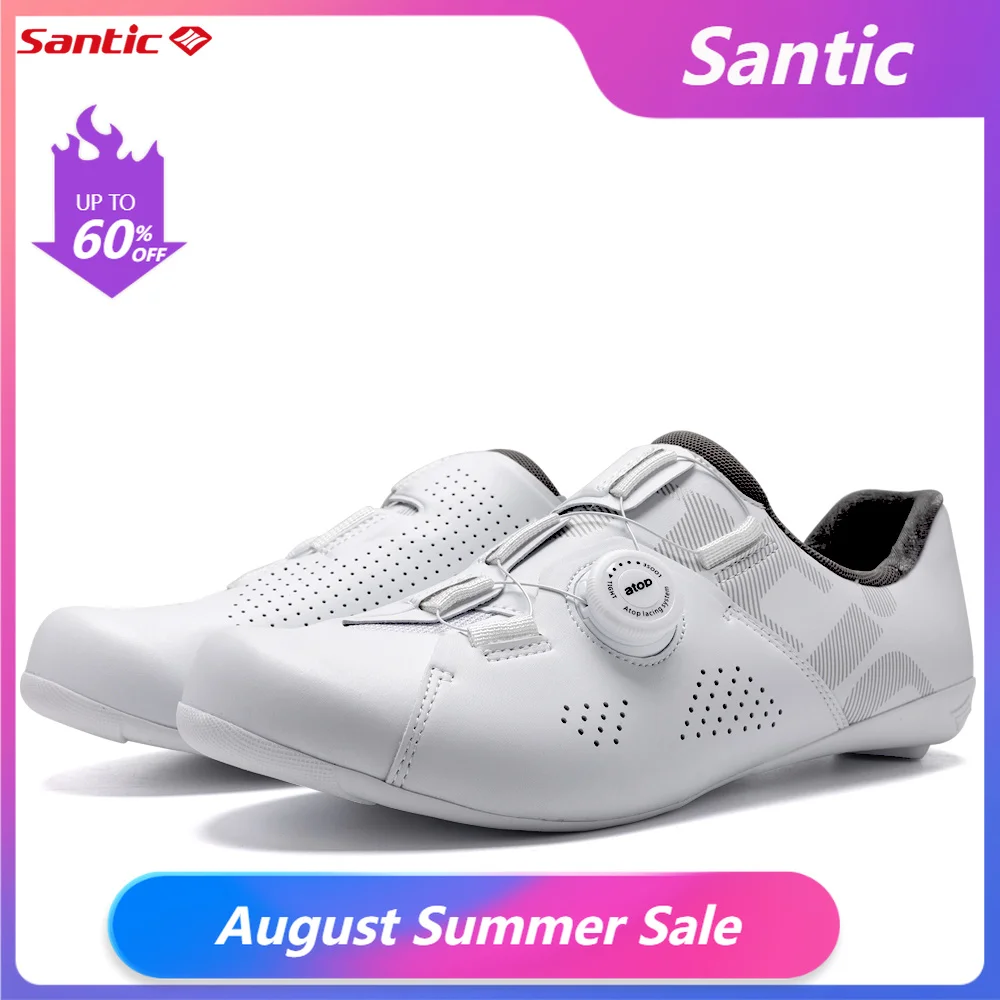 Santic Sapato Ciclismo Estrada Autotravante Respirável