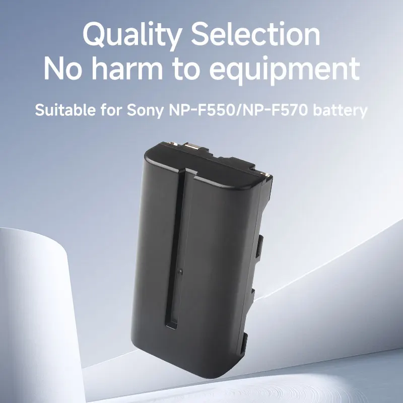 

Rechargeable NP-F550 NP F550 Battery For Sony Hi-8 Handycam Camcorder Compatible with NP-F330 F530 F570 F730 F750 Power Supply