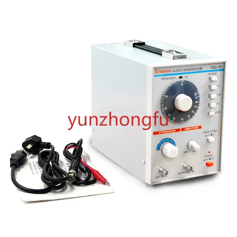 AC 100-240V TAG-101 Low Frequency Audio Signal Generator  Source 10Hz-1MHz