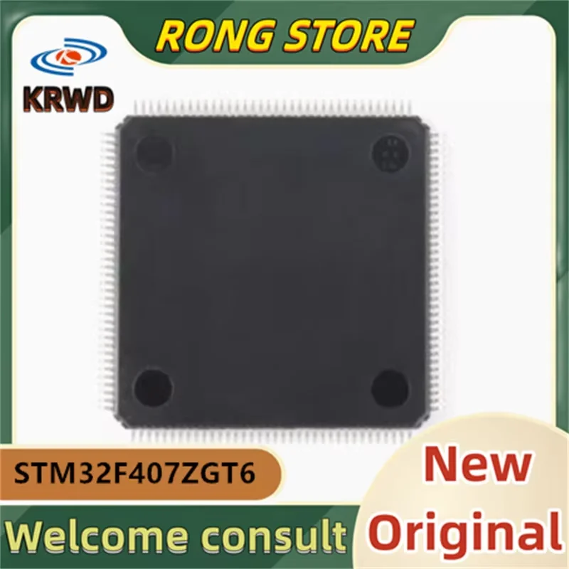 3 قطعة STM32F407ZGT6 جديدة ومبتكرة رقاقة IC STM32F407 LQFP-144 ARM Cortex-M4 32 بت MCU