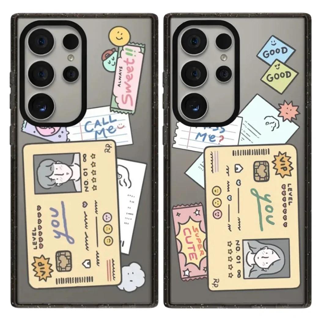 

512051 Acrylic Magnetic Case: Compatible with Samsung Galaxy S23 U S24U S25 Ultra S25+ Plus Shell