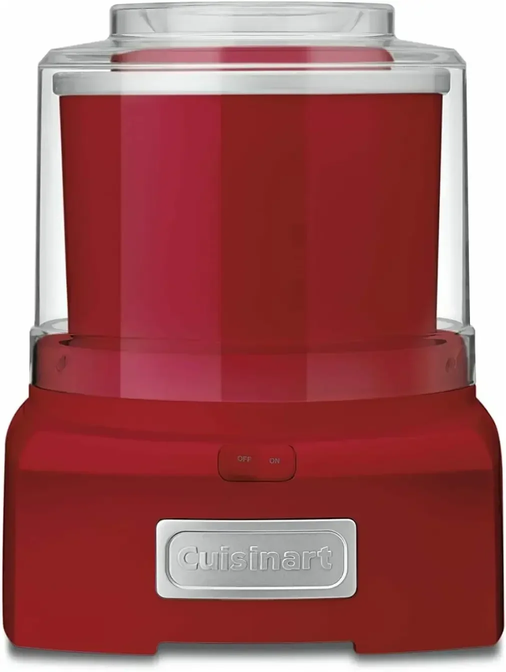 Ice Cream Maker Machine, 1.5 Quart Double Insulated Machine, Sorbet and Frozen Yogurt Maker, Ready in 20 Minutes, ICE-21RP1, Red