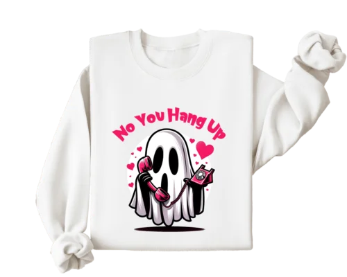 Sudadera Polarshe No You Hang Up First Ghostface, regalo divertido, lindo fantasma escalofriante, 3041