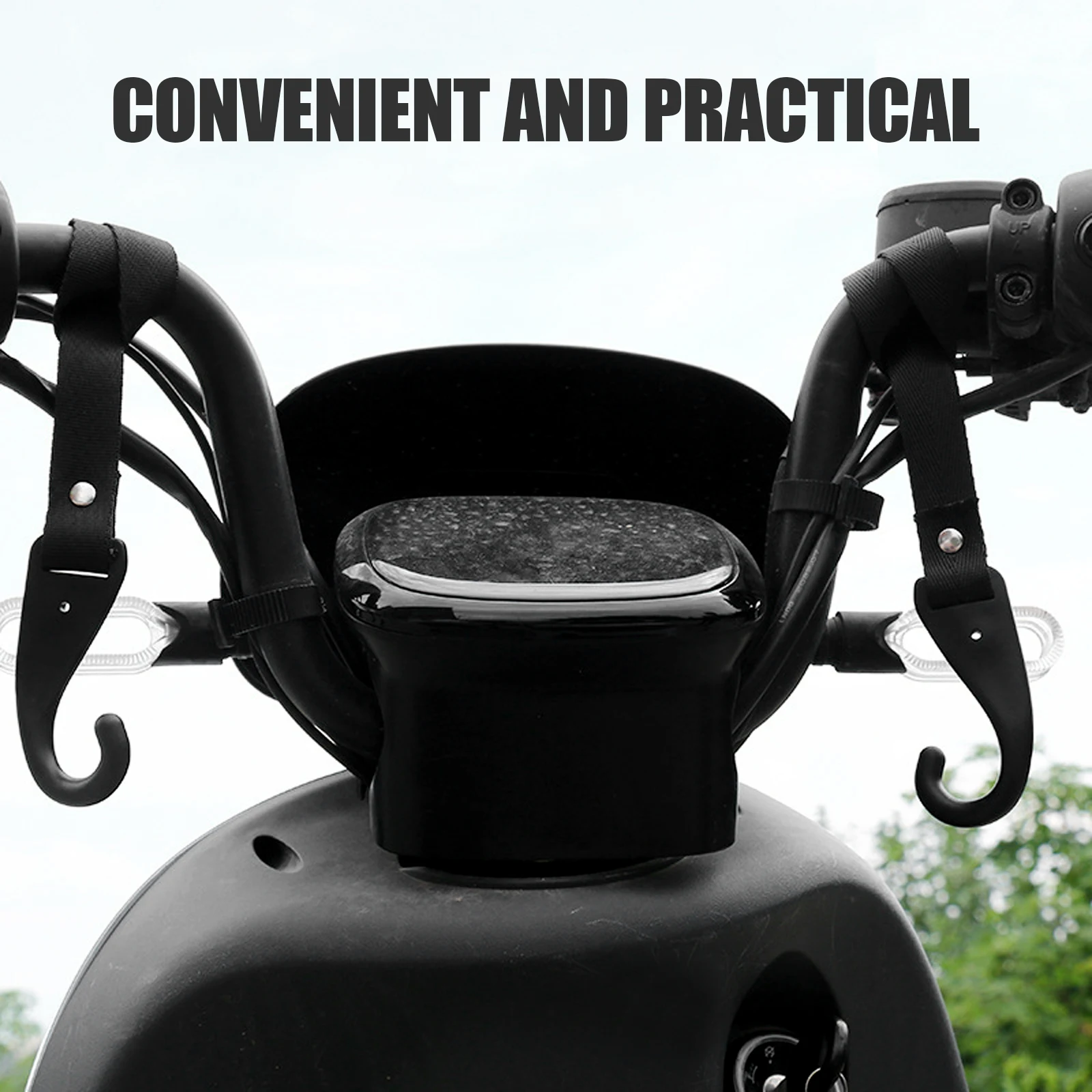 

2pcs Motorcycle Holder Luggage Rope With Hooks Strap For Handlebar Storage Motorcycle Accessories Rider