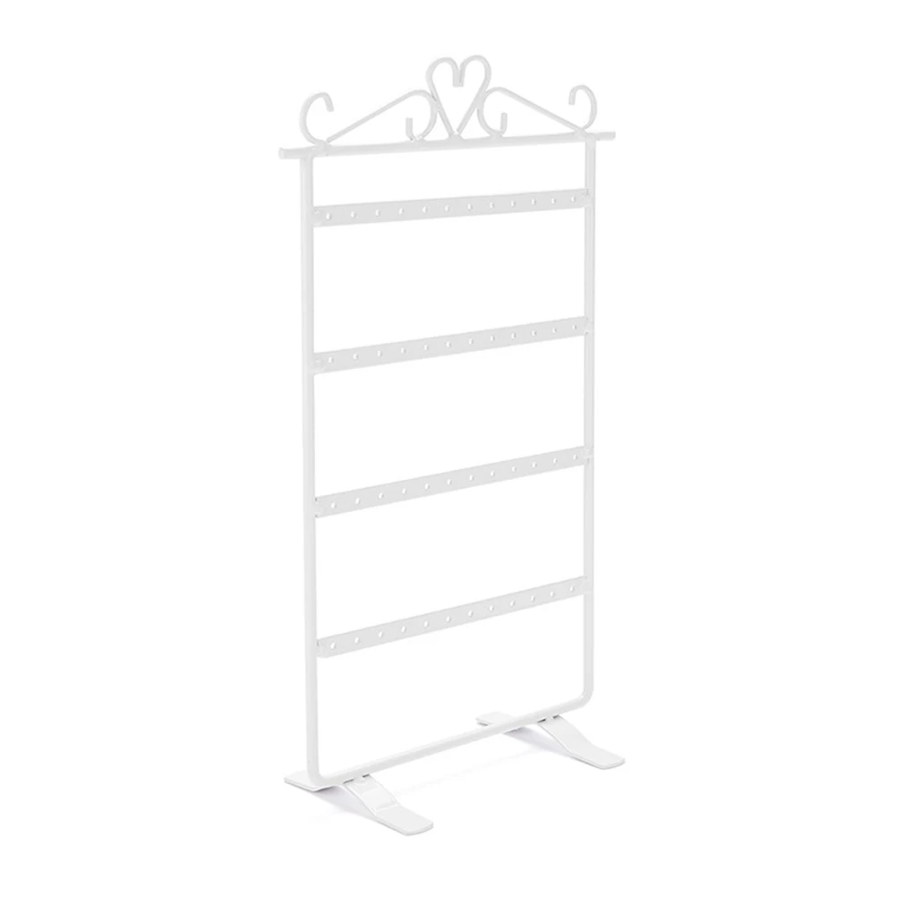 

Earring Display St Jewelry Rack Simple Metal Premium Material Storage Shelf Home Bedside Use Earrings Rack Decorative