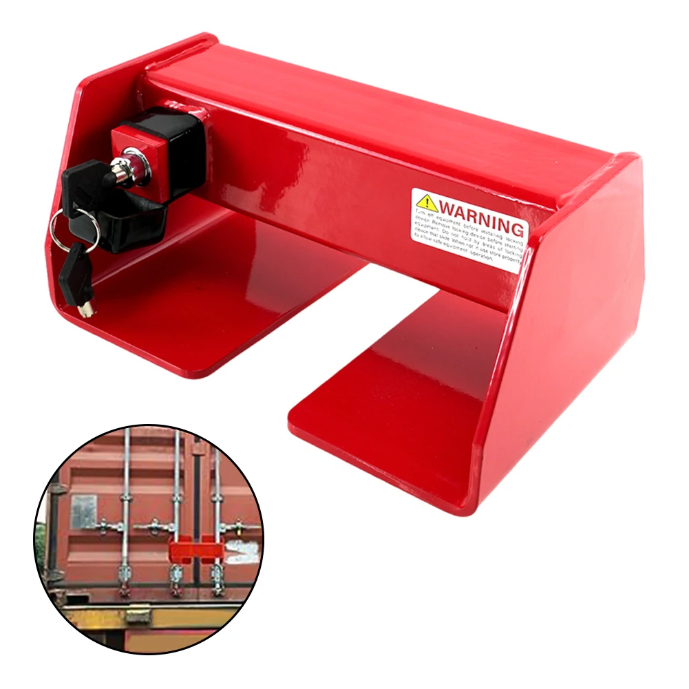 

Heavy Equipment Anti-Theft Container Lock Key Model For Semi-Trailer Trucks Heavy-duty Interlocking Container Lock Key