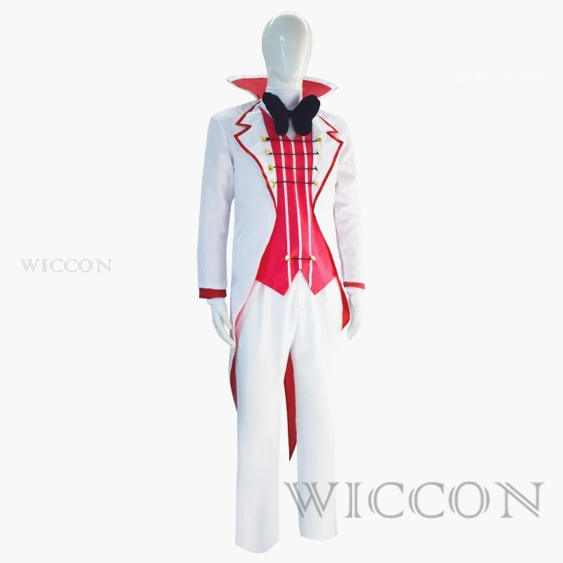 Lucifero Cosplay Fantasia Cartoon Anime Hotel Costume Travestimento Adulto Uomo Donna Uniforme Vestito Halloween Carnevale Abiti da festa