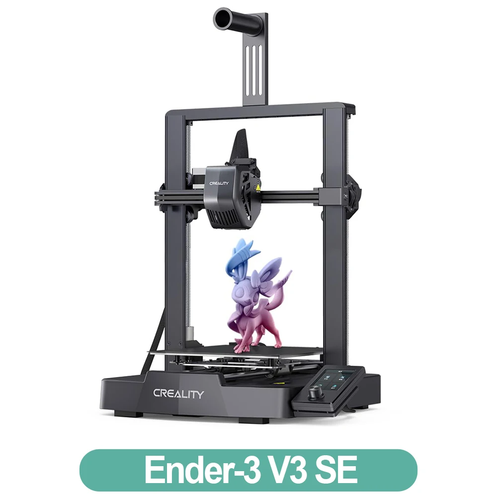 Creality Ender-3 V3 SE 3D-printer Zorgeloos Auto Leveling Sprite Extruder Dubbele Z-as PC Verenstaal 250 mm/s Snel afdrukken