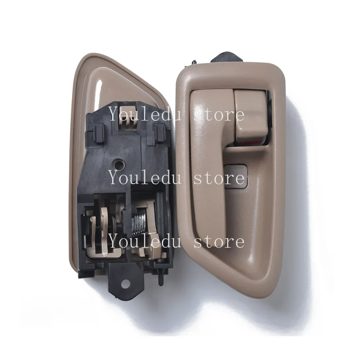 1 Pair Beige Inside Interior Inner Door Handles Left Right for 1997 98 99 2000 2001 Camry 69206-AA010,69205-AA010 New