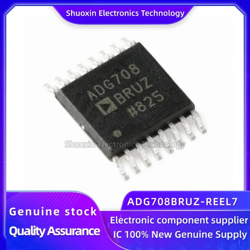 

10 Pieces/Batch 100% New Adg708Bruz-Reel7 Adg708Bruz Tssop-16 8:1 Channel Cmos Analog Multi-Channel Duplicator Chip