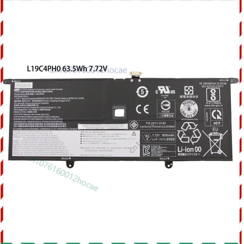 

Genuine Battery for Lenovo Yoga Slim 9-14ITL5 5B10Y75090 Slim 9 9i 14 14ITL5 Fast ship