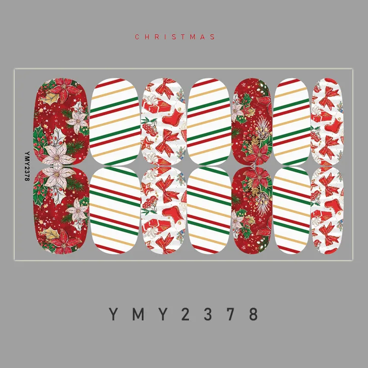 ネイルステッカー,ステッカー,ステッカー,ステッカー,ステッカー,ステッカー,ステッカー,クリスマス,14のヒント