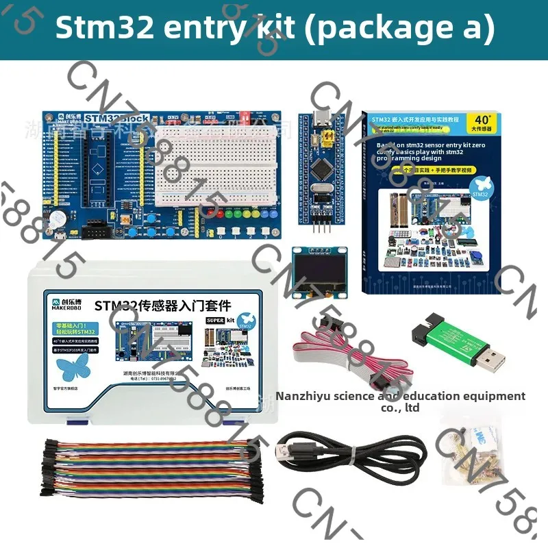 STM32 Minimum System Board, Sensor Kit STM32f103c8t6，STM32 Development Board Starter Kit