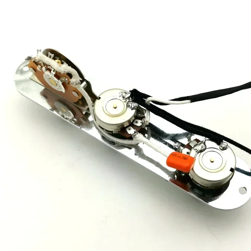 

Guitar Pickup Wiring Harness with 250K Copper Shaft Potentiometer for Guitar Pickups