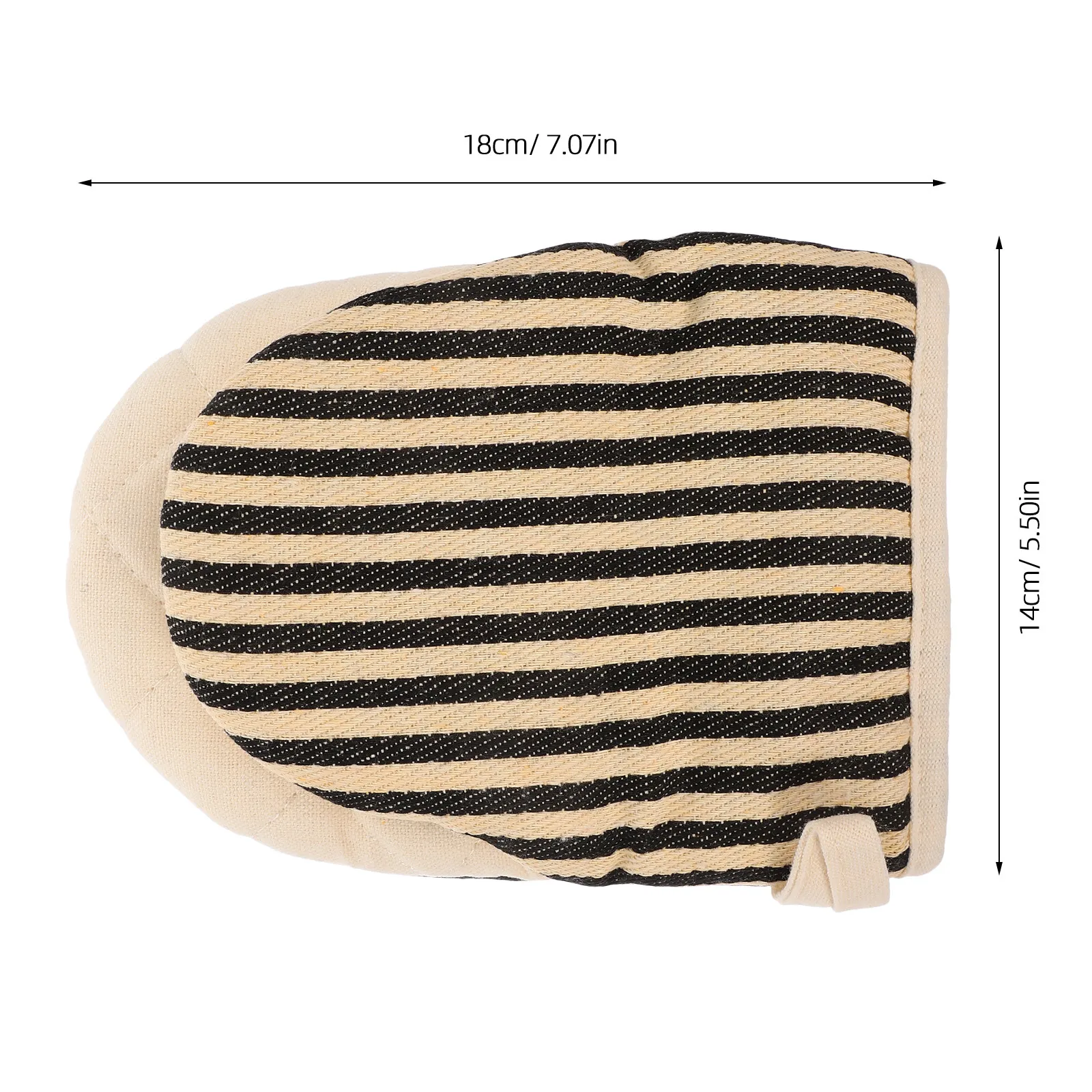 2 Pcs Heat Resistant Kitchen Oven Mitts Basic Anti-scald Gloves Baking for Cute