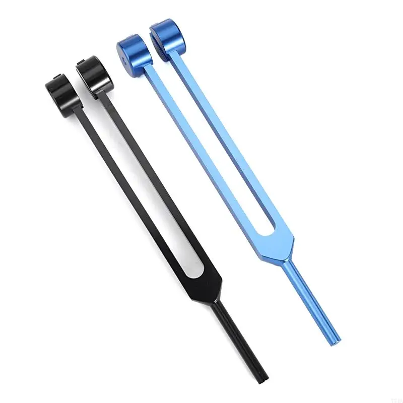 77JA 128 Hz Hz Tuning Fork อลูมิเนียมอัลลอยด์ที่ไม่ใช่แม่เหล็ก