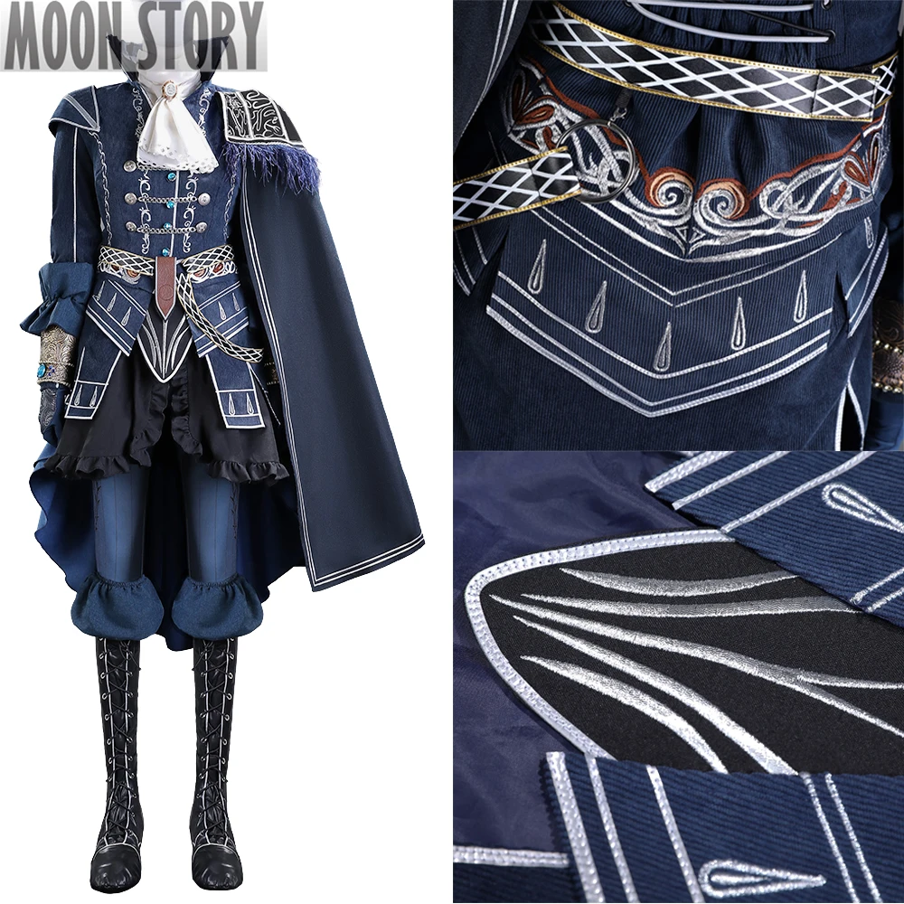 

Game Dark Duchess Cosplay Costume Nightreign Cosplay Undertaker Elden Cosplay Halloween Woman Men Full Set