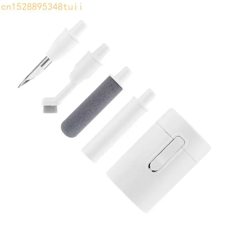 Conjunto limpieza Y4QF para limpiador electrónico con lápiz limpieza cepillos suaves reutilizables