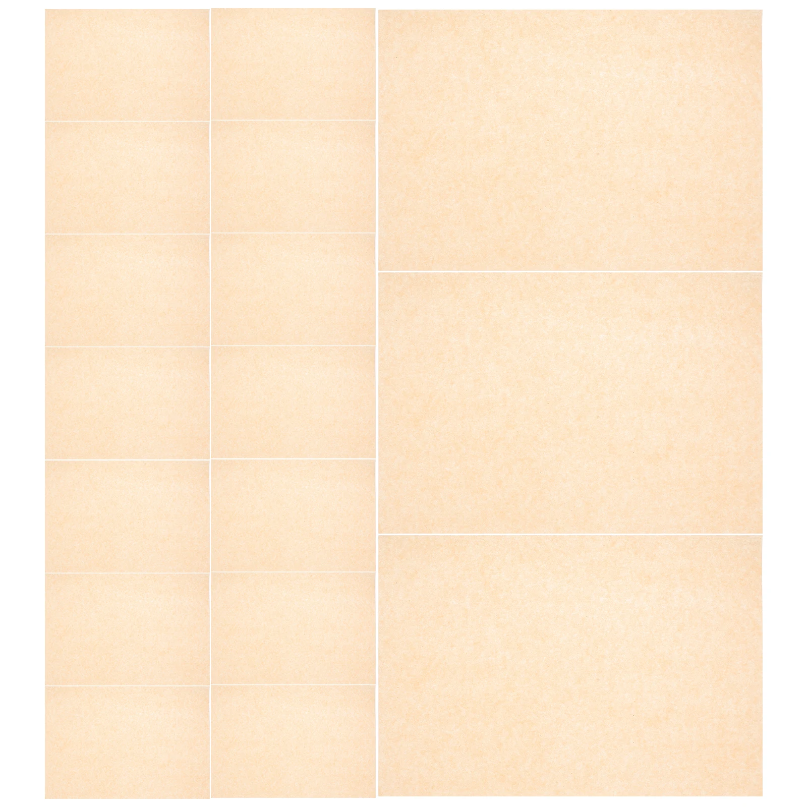 

200 Pcs Baking Paper Food Greaseproof Liner Wrapping Thicken for Toaster Oven Oil-absorbing Parchment