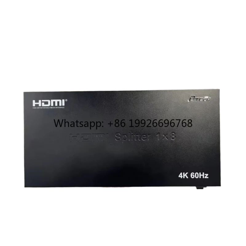 

DT-7218W Многоканальный видеоразветвитель HDMI 1x8 с 8 портами, 4K 60 Гц, для зеркального отображения экрана
