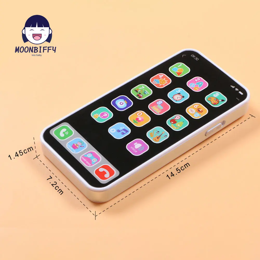 Toy Cell Phone Educational Toys Cellphone Kid Educational Toy Phone Mobile Phone Model Toy for Children Birthday Funny Gifts